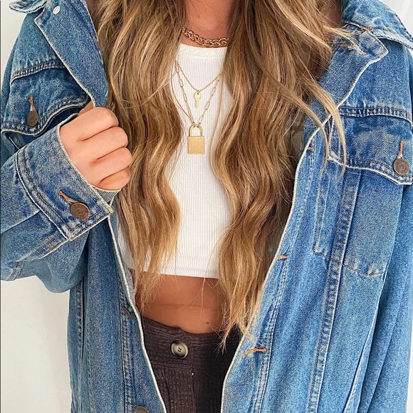 Vintage Oversized Denim Jacket - Picture 11 of 11